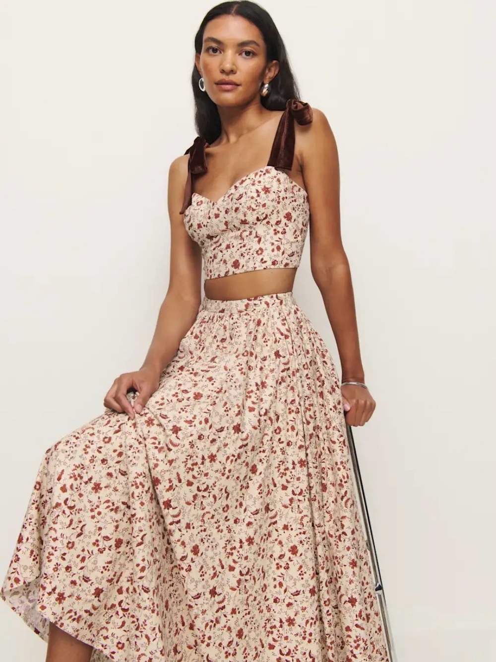 NEW, never worn, Reformation Magnolia Two Piece - Size 4
